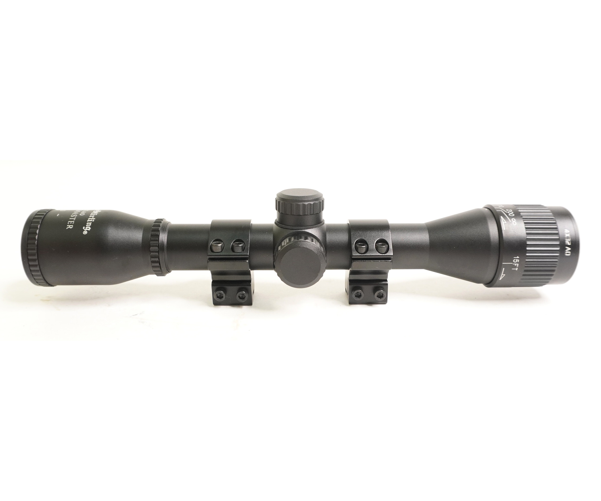 Прицел Stirling Mountmaster 4*32AO, halfmil-dot