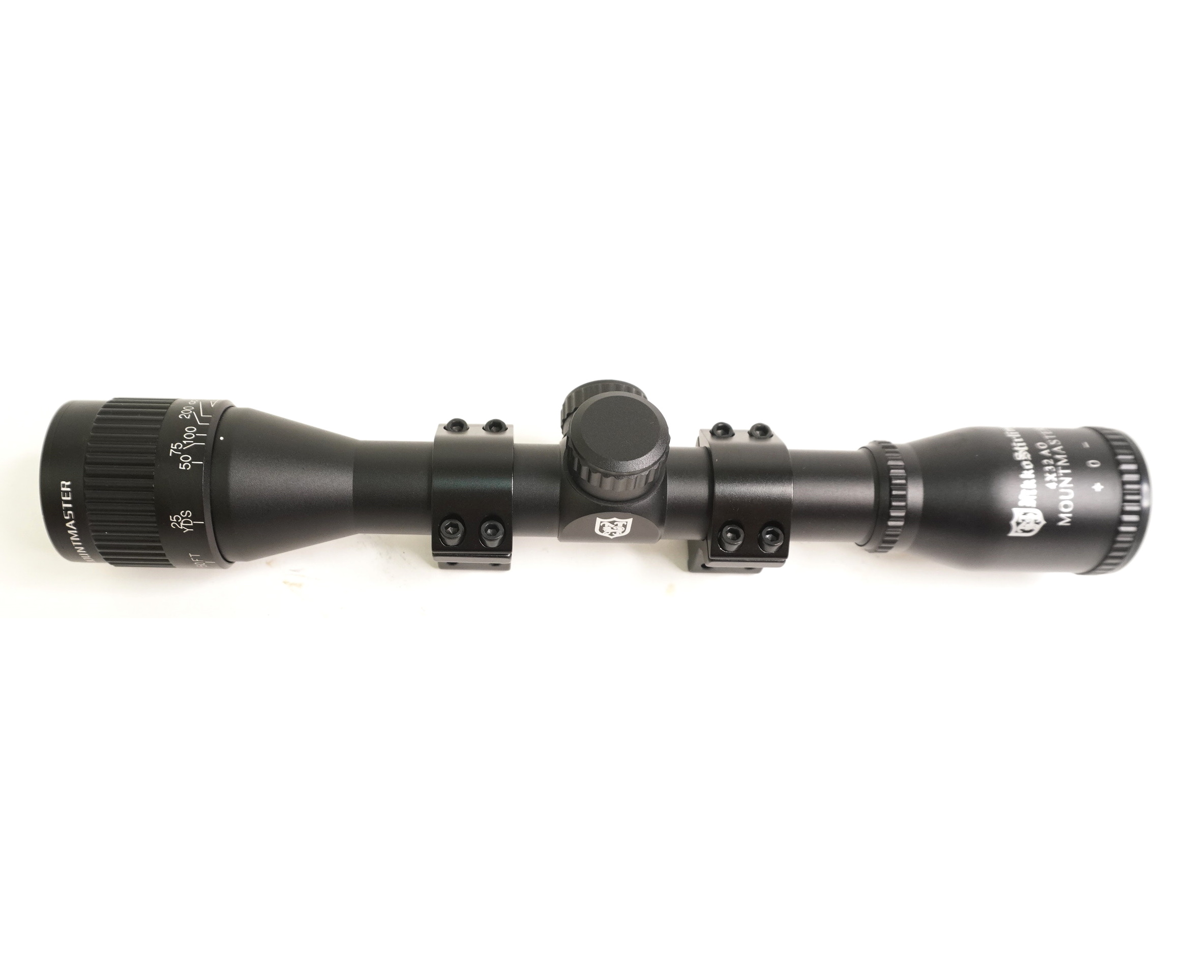 Прицел Stirling Mountmaster 4*32AO, halfmil-dot